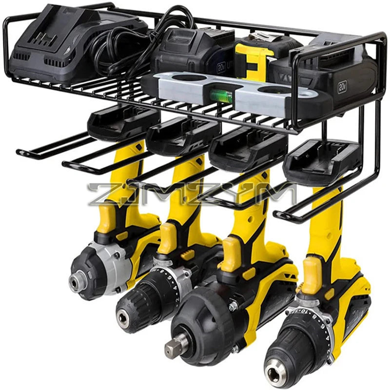 🔩 Midnight Club Wall-Mounted Power Tool Rack