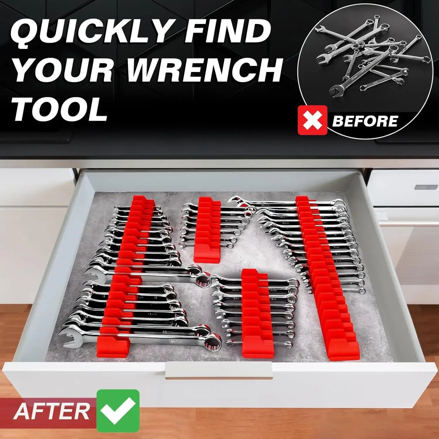 Midnight Club™ Wrench Commander Rack – 20 Slot & 40 Slot