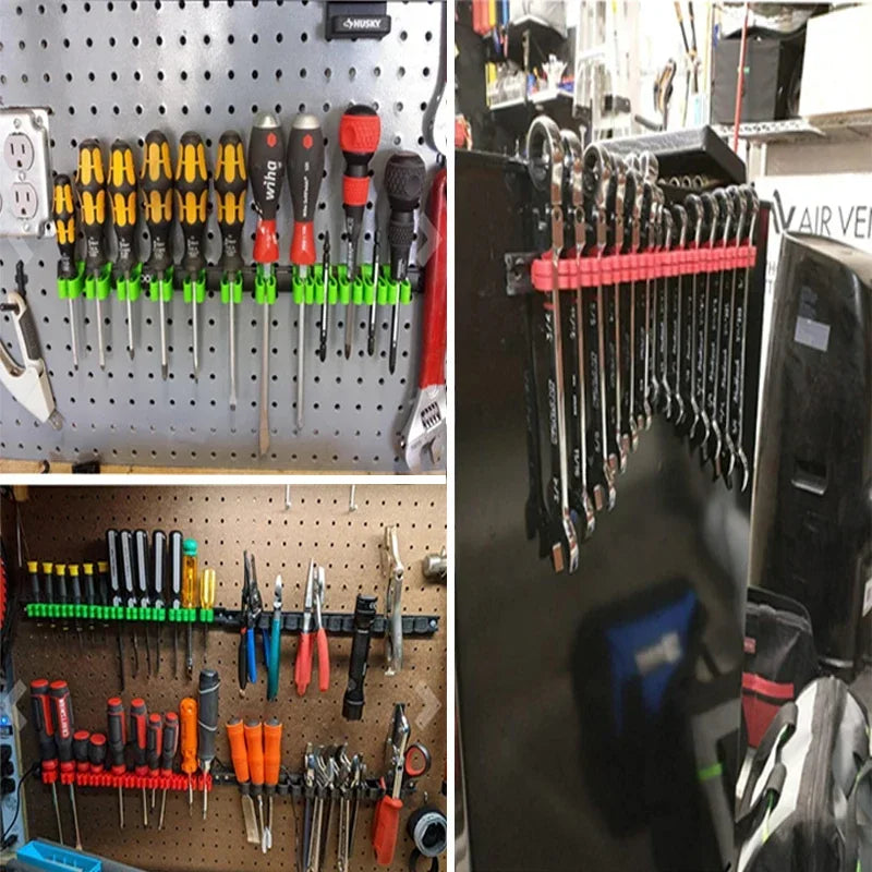 3PC Wall-Mount Screwdriver Organizer Rack – Midnight Series