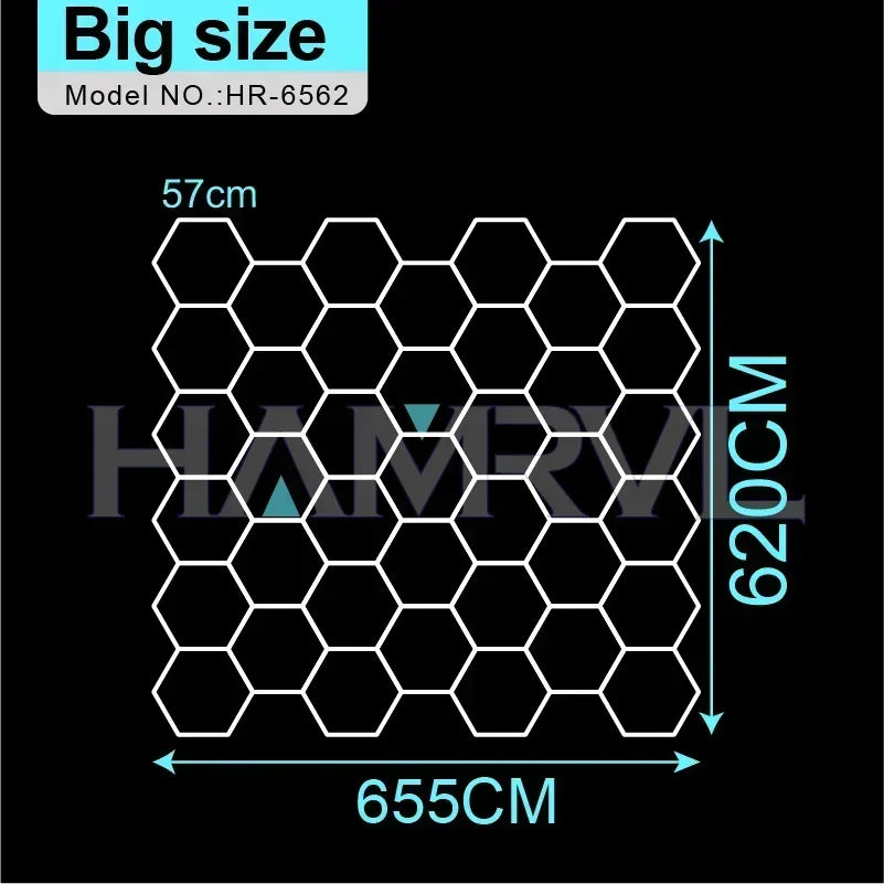 Hex Lite Honeycomb LED Garage Light System
