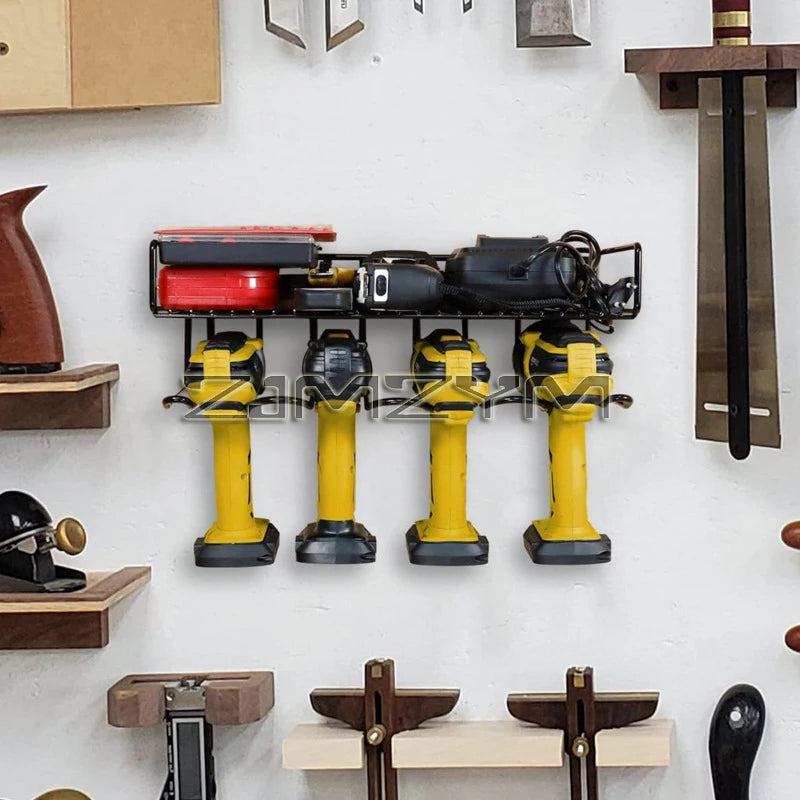 🔩 Midnight Club Wall-Mounted Power Tool Rack