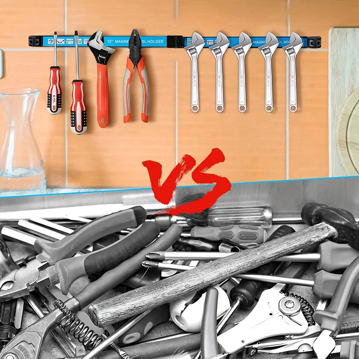 Heavy Duty Tool Organizer Rack for Workshop Garage Home