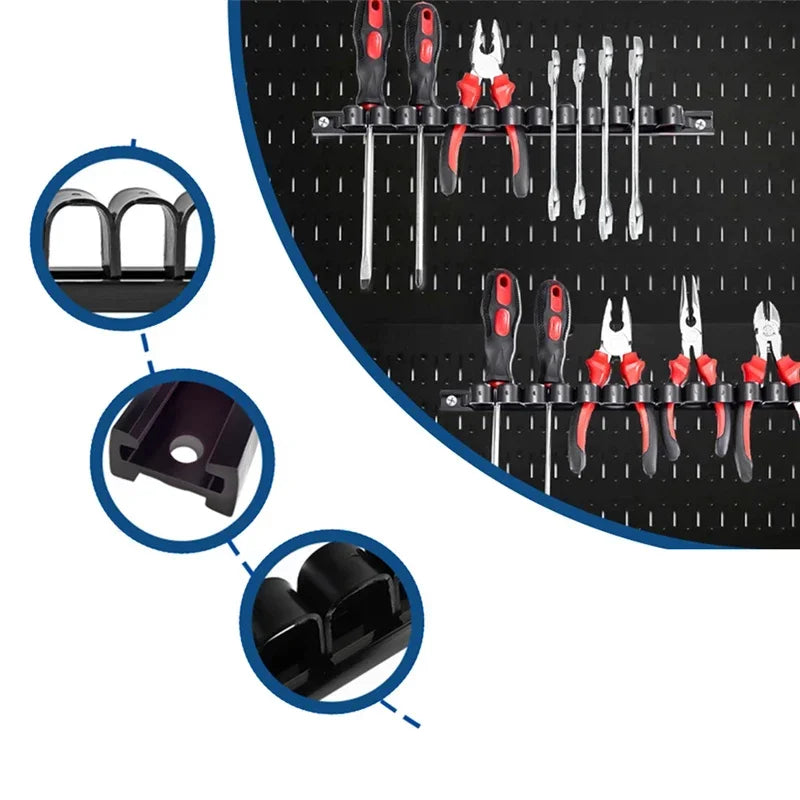 3PC Wall-Mount Screwdriver Organizer Rack – Midnight Series