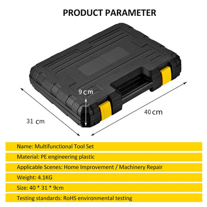 Midnight Club 108-Piece Pro-Grade Home & Auto Repair Tool Set