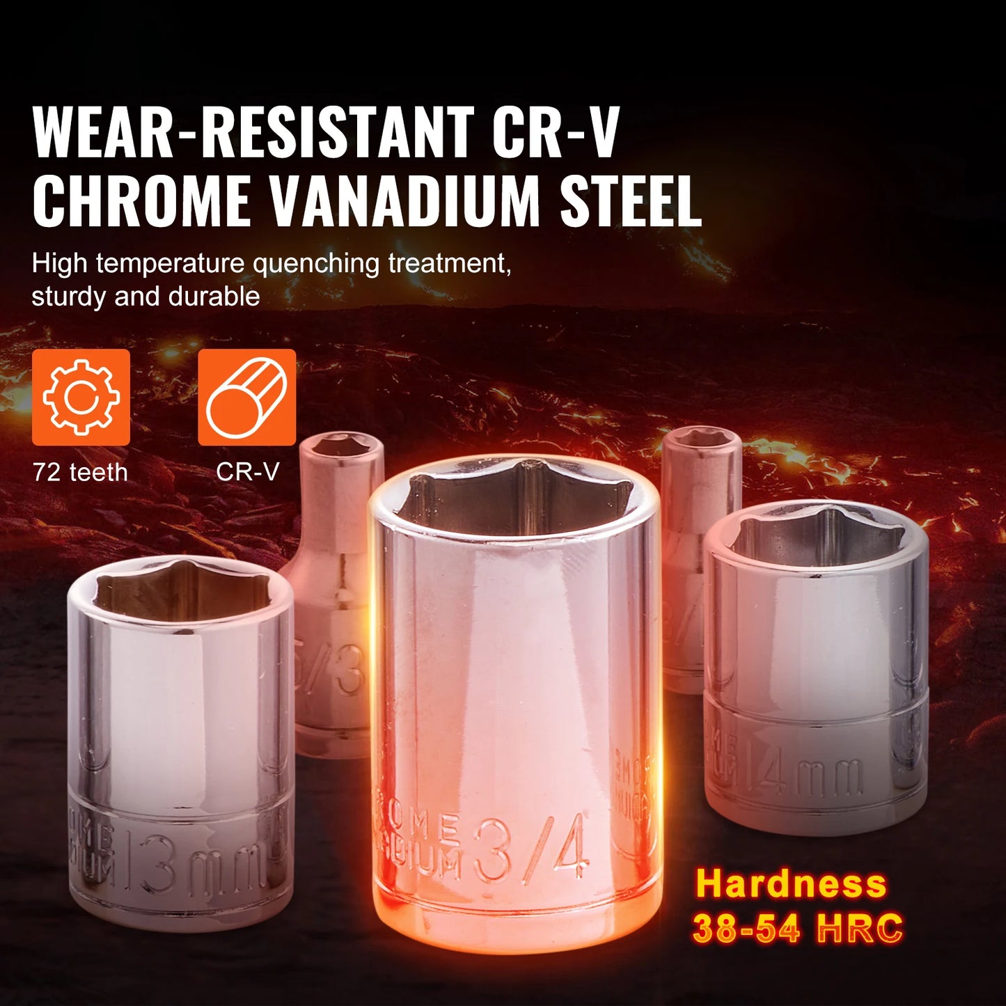 Midnight Club 450-Piece Pro Mechanics Socket & Tool Set