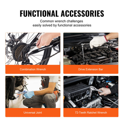 Midnight Club 450-Piece Pro Mechanics Socket & Tool Set