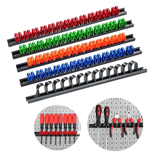 3PC Wall-Mount Screwdriver Organizer Rack – Midnight Series