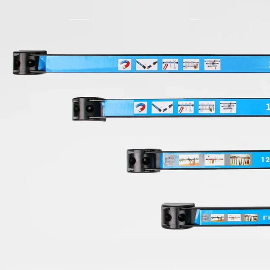 Midnight Club™ Magnetic Tool Bar — Heavy-Duty Wall-Mounted Steel Organizer